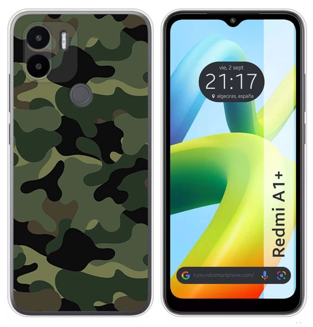 Coque Silicone pour Xiaomi Redmi A1 Plus Design Camouflage Dessins