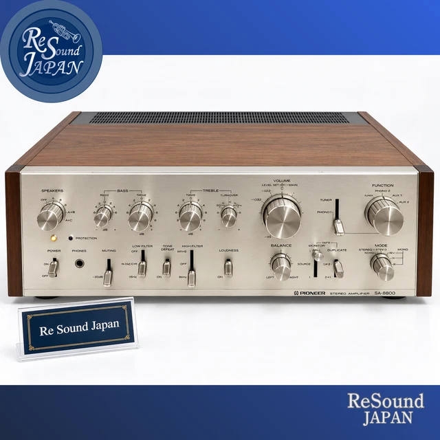 VINTAGE PIONEER SA-910 Integrated Stereo Amplifier Tested Working