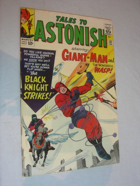 Tales to Astonish #52 F first appearance of the Black Knight