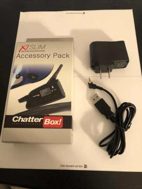 🔥 NEW CHATTERBOX X1 SLIM CHARGER WALL ADAPTER and POWER CORD CBX1SLIMCHRG OEM🔥