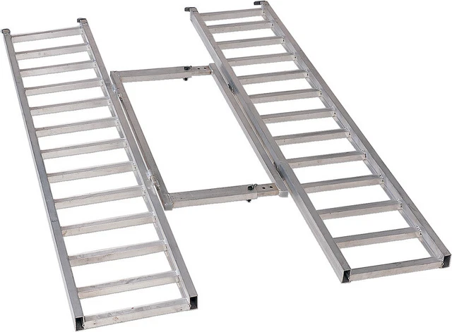 Moose Racing Adjustable Tri-Fold Ramp - 42"-52" x 76"  -  AR7652