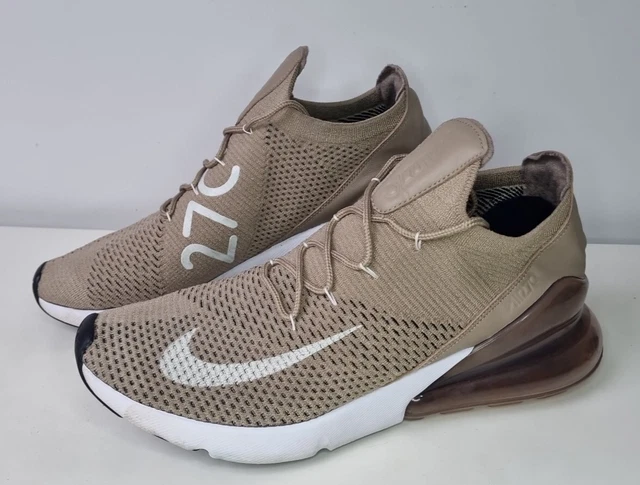 Nike air max top 270 flyknit uomo marrone