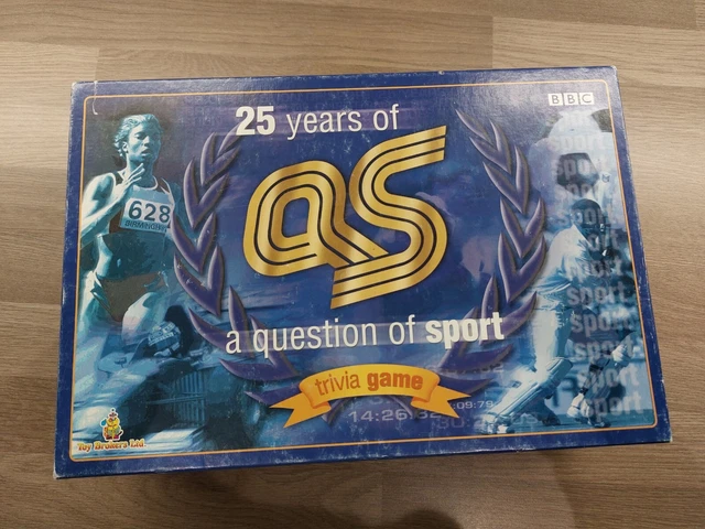 25 YEARS OF A Question Of Sport Board Game, 100% Complete, Vintage 1997 ...
