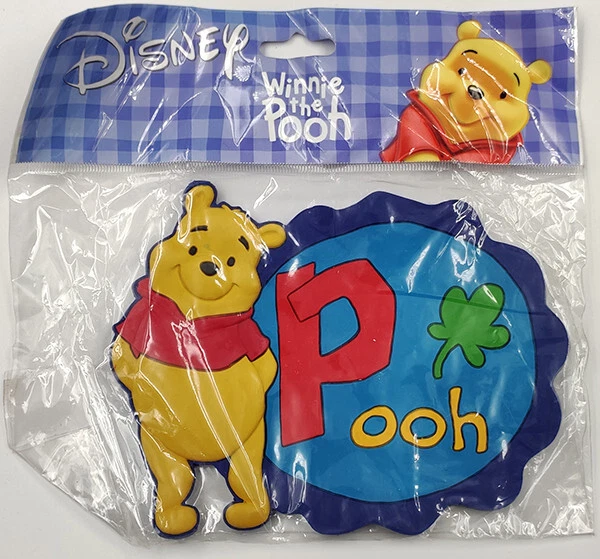 coaster sottobicchiere WINNIE THE POOH gomma Disney new sealed Kiddyland