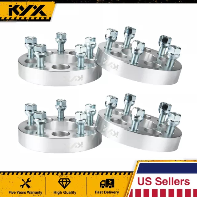 4x 1" 5x100 to 5x114.3 12x1.5 For Toyota Corolla Camry Scion tC Wheel Spacers