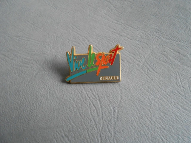 a PINS PIN ENAMEL CAR AUTO AUTOMOBILE RENAULT ARC DE TRIOMPHE ARTHUS BERTRAND