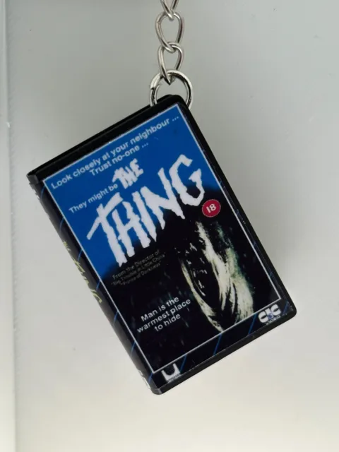 Mini VHS Box Keyrings Horror Movie Film Edition - Nostalgic Retro Film Keychains 2