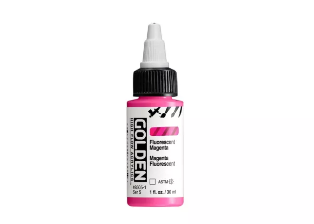 Alto Flujo Dorado: Magenta Fluorescente (30Ml)