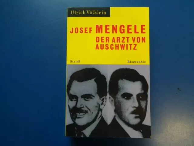 Josef Mengele: Der Arzt von Auschwitz von Völklein  TB  Zustand top  Biogaphie