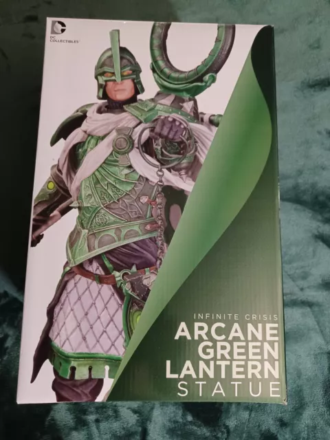 Infinite Crisis Arcane Green Lantern Statue DC Direct-Rare And Never Displayed