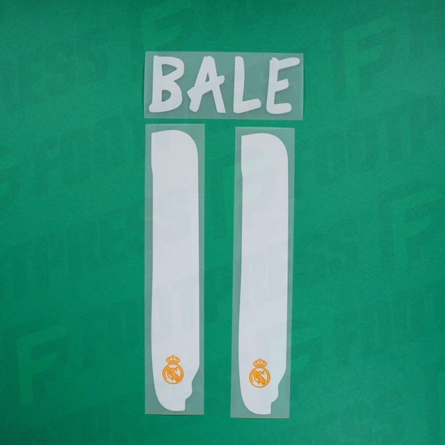 Flocage Officiel Real Madrid 2015/2016 – Bale, Maillot Extérieur/third, Neuf