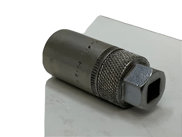 KRAEUTER 3/8 drive 6pt Spark Plug Socket, 32026, 13/16in., USA