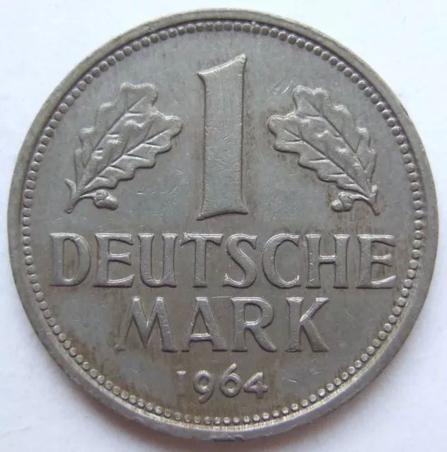 Moneta Rfg 1 Tedesco Marchi 1964 J IN