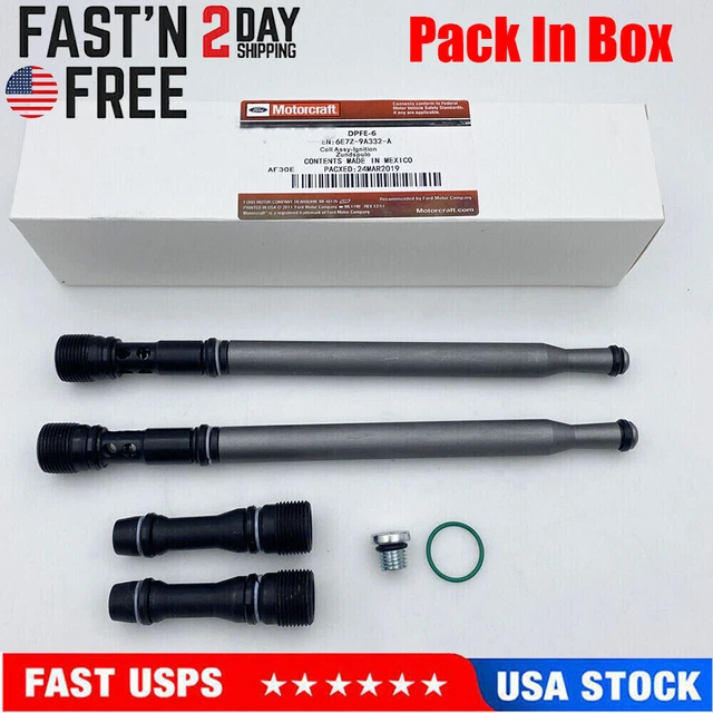 MOTORCRAFT UPDATED STAND Pipe & Dummy Plug Kit For Ford 6.0L