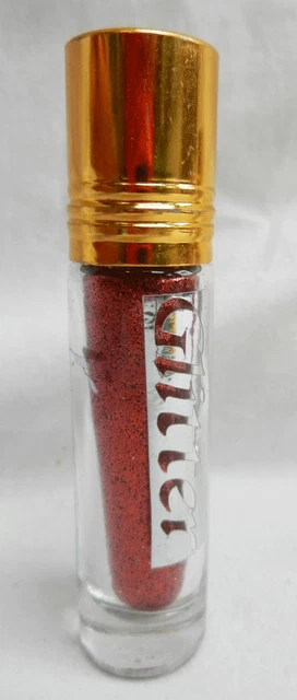 Brillo de cuerpo/cara/cabello enrollable - rojo - nuevo con etiquetas