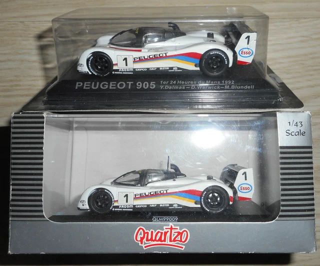 Modèle Réduit 1/24 Peugeot 905 EVO I - Vainqueur Des 24h Du Mans 1992