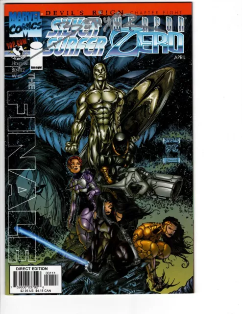SILVER SURFER WEAPON ZERO #1 DEVIL'S REIGN Signed by JOE BENITEZ! NEW