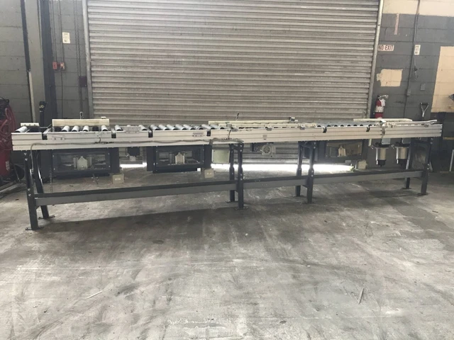 185 In. Electric Roller Conveyor  DJ-327 CCR16891N