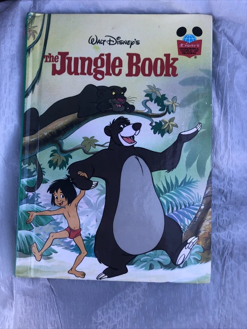 Walt Disney's The Jungle Book Hardcover Wonderful World of Reading