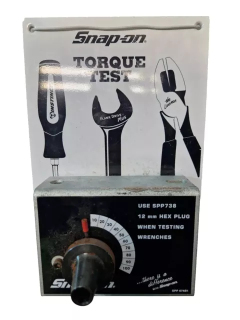 Vintage Snap On Torque Wrench Tester