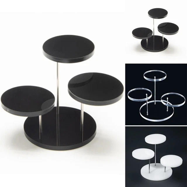Indicatore ciondolo stand show rack regalo universale rotondo supporto cupcake
