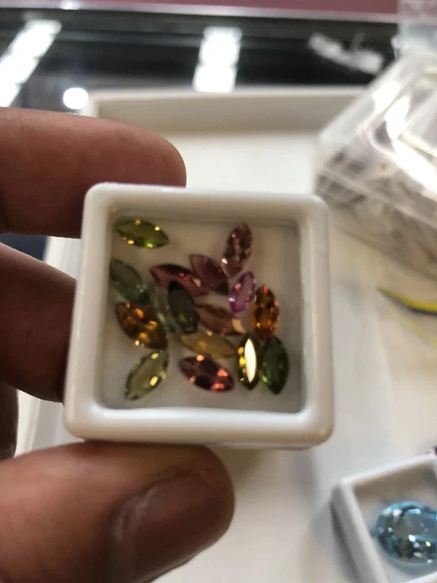 Natural loose Marquise Cut Tourmaline Gemstone For Jewellery Settings