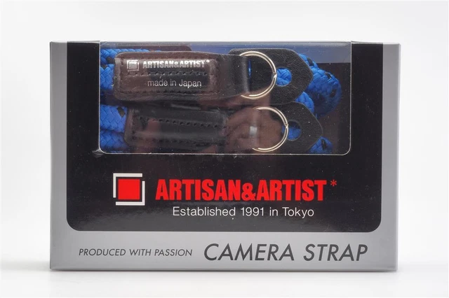 Artisan & Artist Strap ACAM-706 Blue Pin Dot 49 3/16in (1685203530)