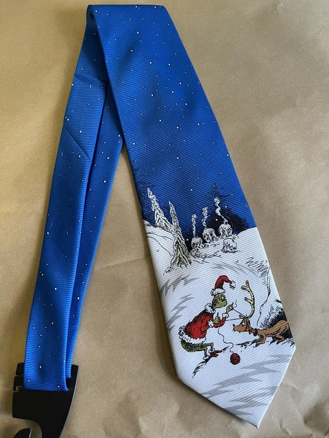 Dr Seuss grinch tie