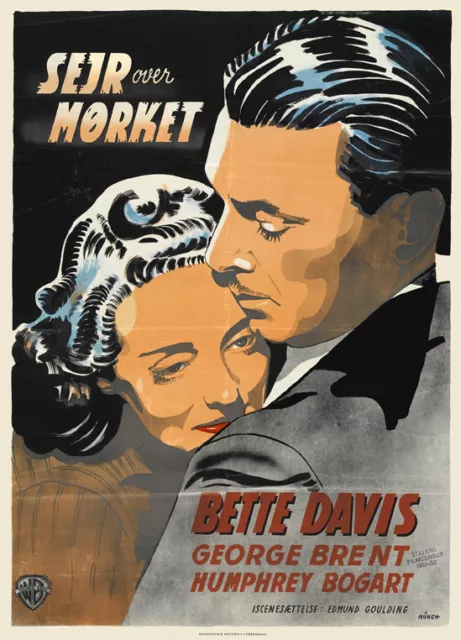 Dark Victory Bette Davis vintage movie poster print #3