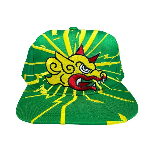 NWT Vintage 90s Barcelona Dragons Snapback Hat Cap World League of Football WLAF