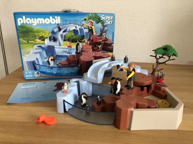 Playmobil 4013 SuperSet Pinguinbecken in OVP Zoo