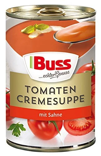 Contenitore bus crema di pomodoro zuppa raffinata panna 11x 400g NUOVO MHD 11/10/25