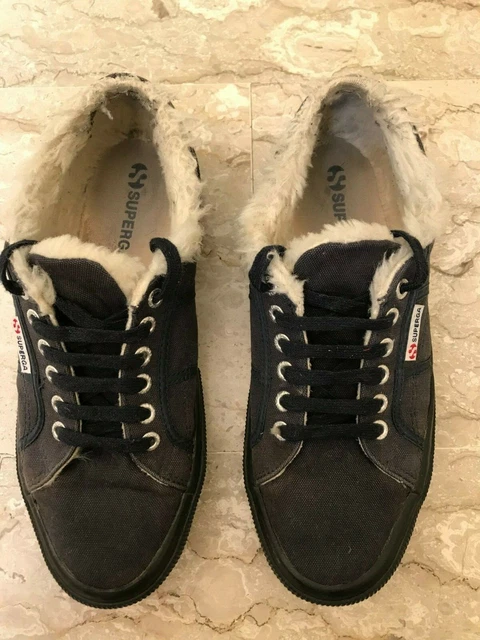 Superga invernali nere shop