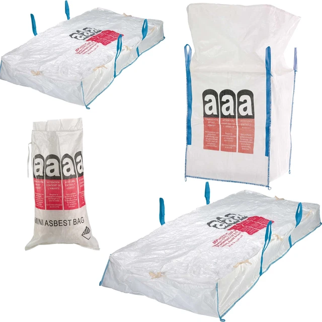 Platten Big Bag Asbest Bag Entsorgungs Bag Sack Plattenbag Mini Asbestbag
