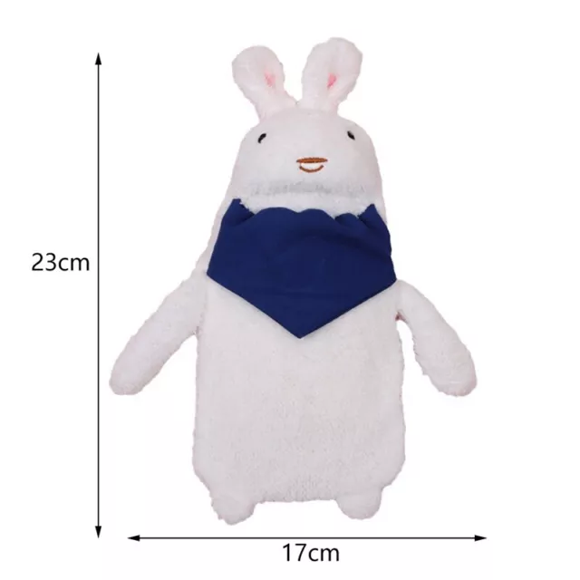 1000ML Hot Water Bottle Bag Girl Plush Shoulder Hand Warmer Heat Pack Warm Belly 3