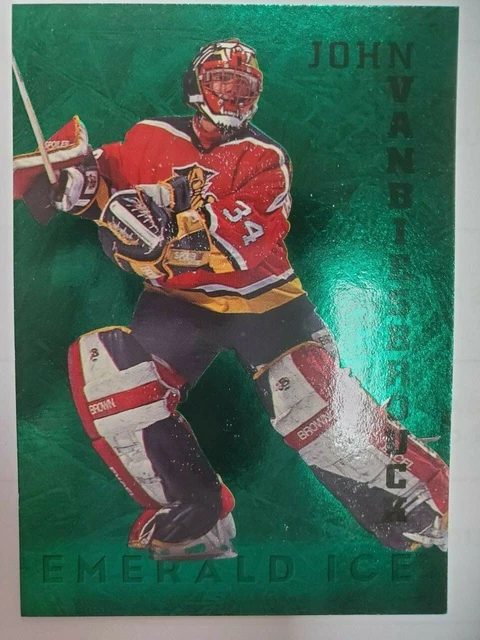 1995-96 TOPPS SUPER SKILLS Card #78 JOHN VANBIESBROUCK FLORIDA PANTHERS