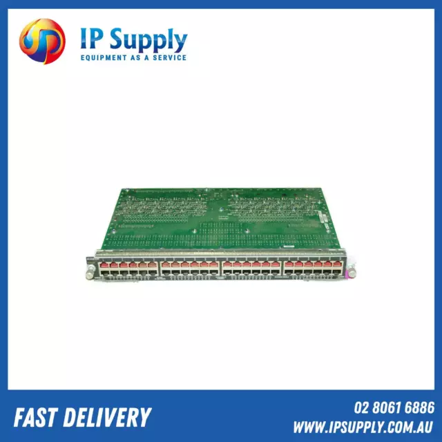 CISCO WS-X4148-RJ45V 48-Port In-line Switch Module