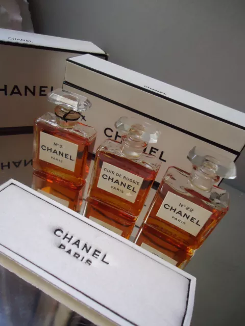 CHANEL NO5 VINTAGE 1950s 7ml Parfum Extract & 7ml Parfum Purse Spray BOX  SET EUR 271,81 - PicClick IT