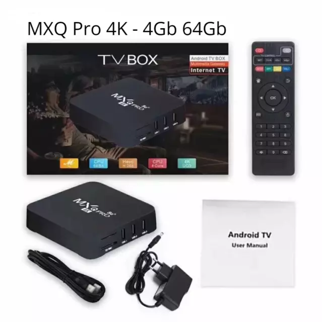 Boitier Android TV WiFi 5G - 4Gb 64Gb (COMPLET BOX) 2