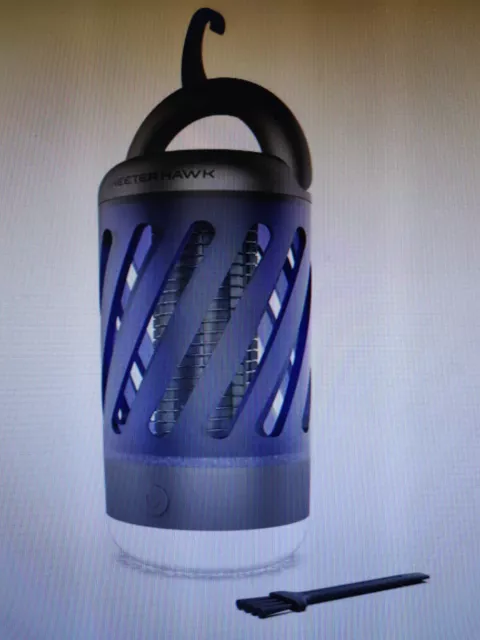 Skeeter Hawk Mosquito Zapper & LED  Lantern, USB rechargeable
