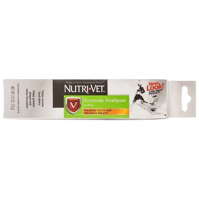 Nutri-Vet Enzimática Pasta de Dientes para Perros, 74ml