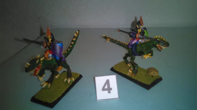 2 x Caballeros gélidos eldar oscuros  Warhammer 2