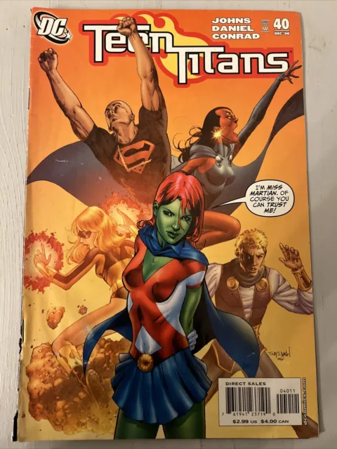 Dc Comics Teen Titans Issue#40 Comic Book (Pre-Owned)