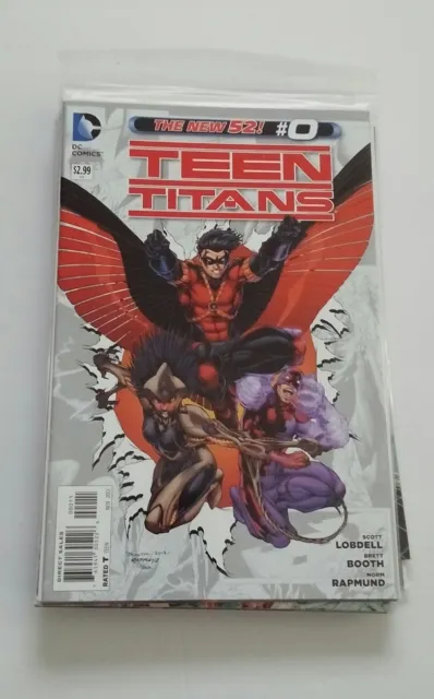 Teen Titans (2011 4Th Series) New 52 First Print Lot Of 12 Dc Comic Books