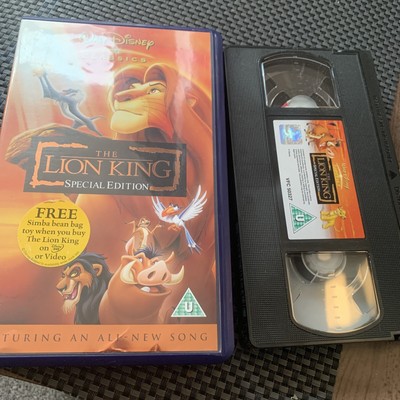 Walt Disney Classic The Lion King Vhs Video Tape Special Edition 0 99 Picclick Uk Walt Disney Classic The Lion King Vhs Video Tape Special Edition 0 99 Picclick Uk