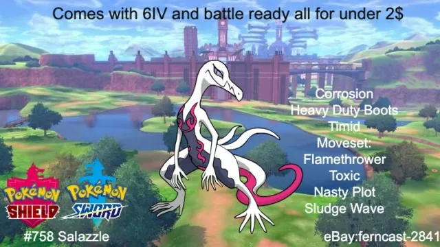 GENGAR GMAX ⚡SHINY⚡/NORMAL 6IV BATTLE READY VGC 22 - POKEMON SWORD AND  SHIELD