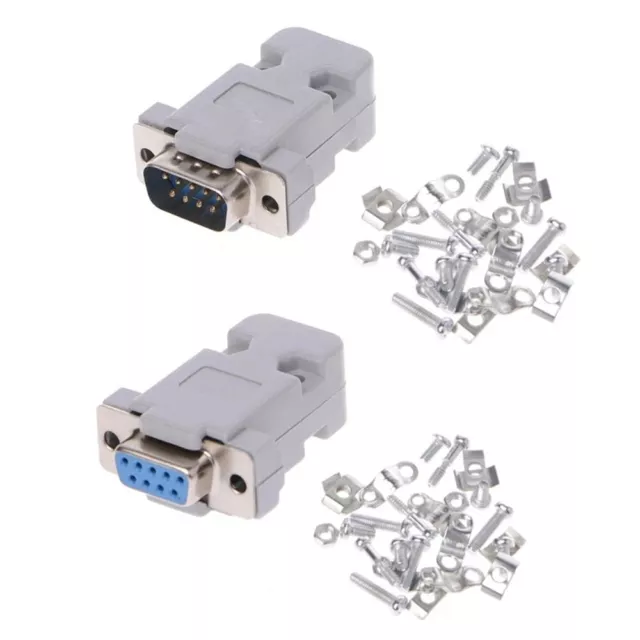 Connector RS232 Serial Port Connectors DB9 Female Male Socket Plug Connector