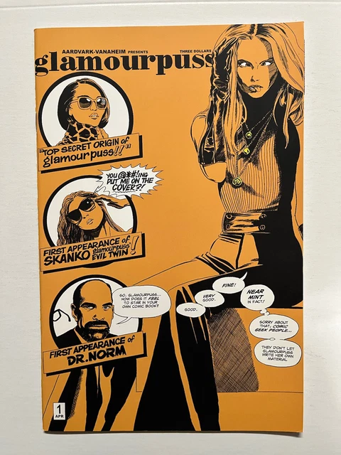 GLAMOURPUSS #1 (VF/NM) AARDVARK VANAHEIM, DAVE SIM OF CEREBUS | Combined Shippin