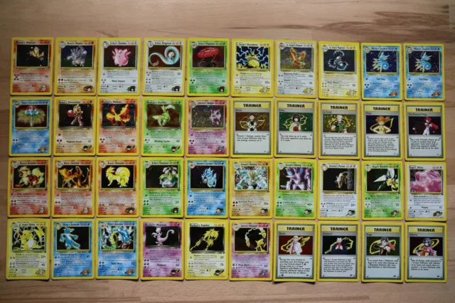 Gym Heroes & Challenge Holo Foil Rares Original Pokemon Cards
