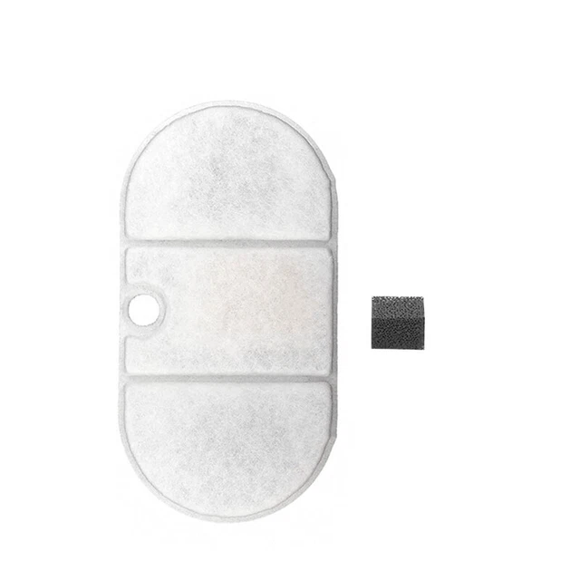 Pack of 4 Replacement Filters Keep Water Clean and Quadruple Filtration